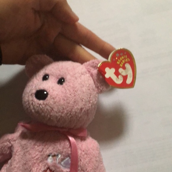 Ty beanie babies baby girl pink plush - Picture 4 of 5